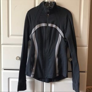 Charcoal Grey Contour Define Jacket
